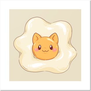 Egg Cat Posters and Art